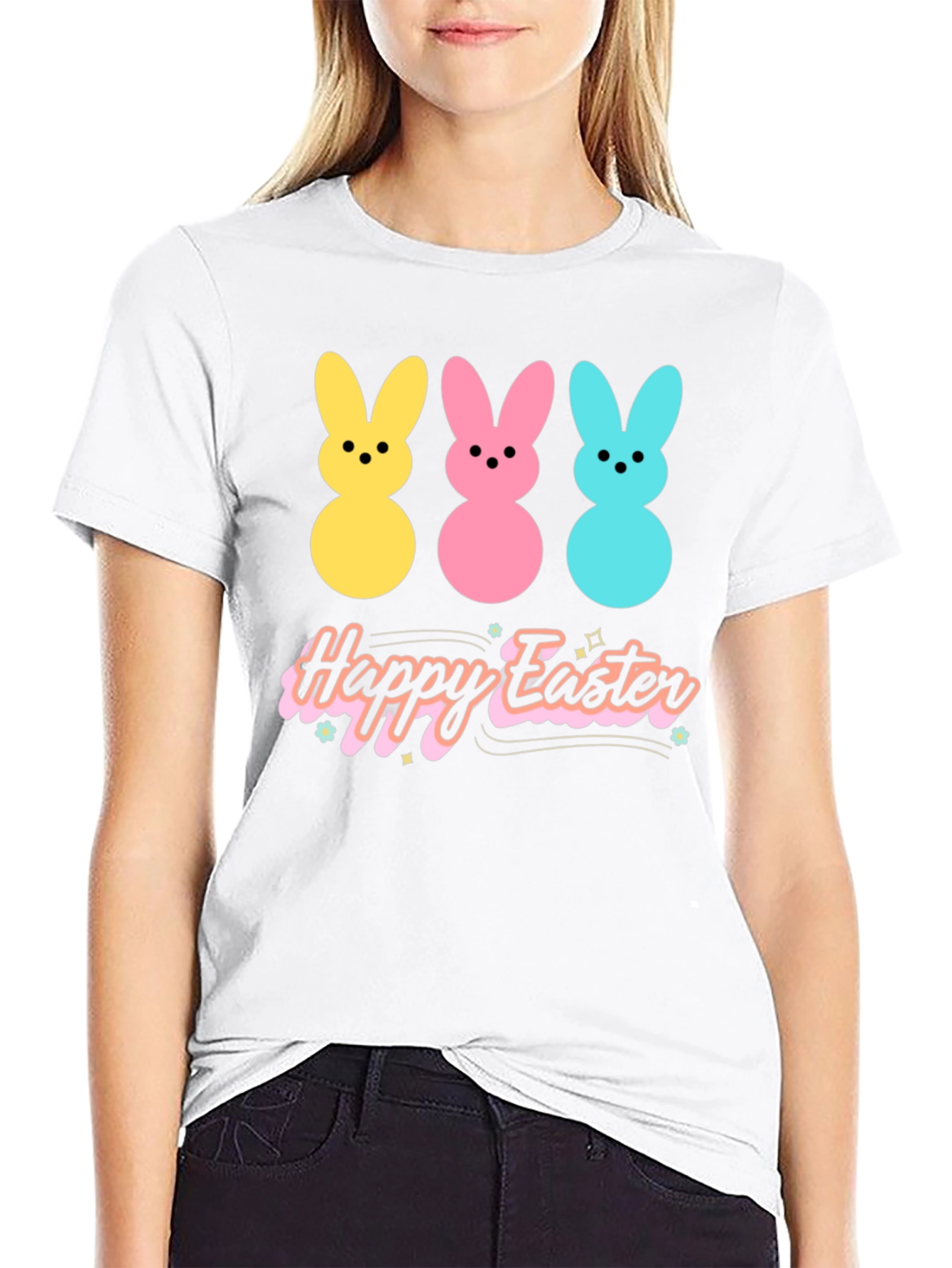 Happy Easter Peeps Bunny T-Shirt