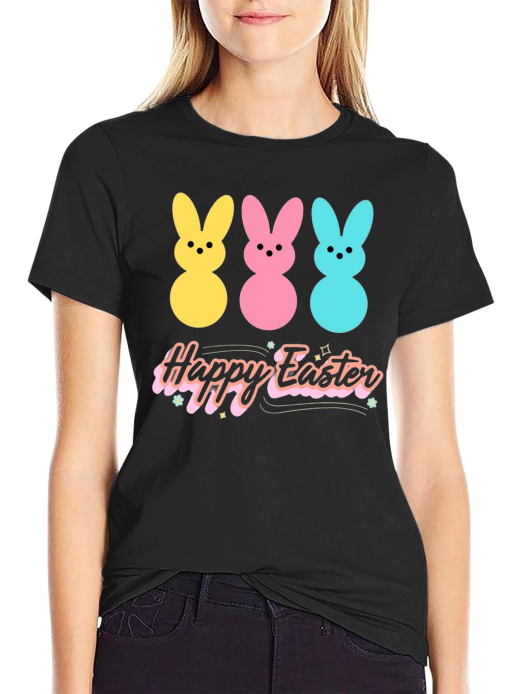 Happy Easter Peeps Bunny T-Shirt