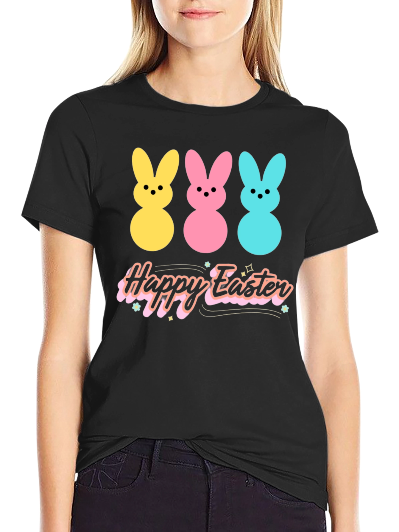 Happy Easter Peeps Bunny T-Shirt