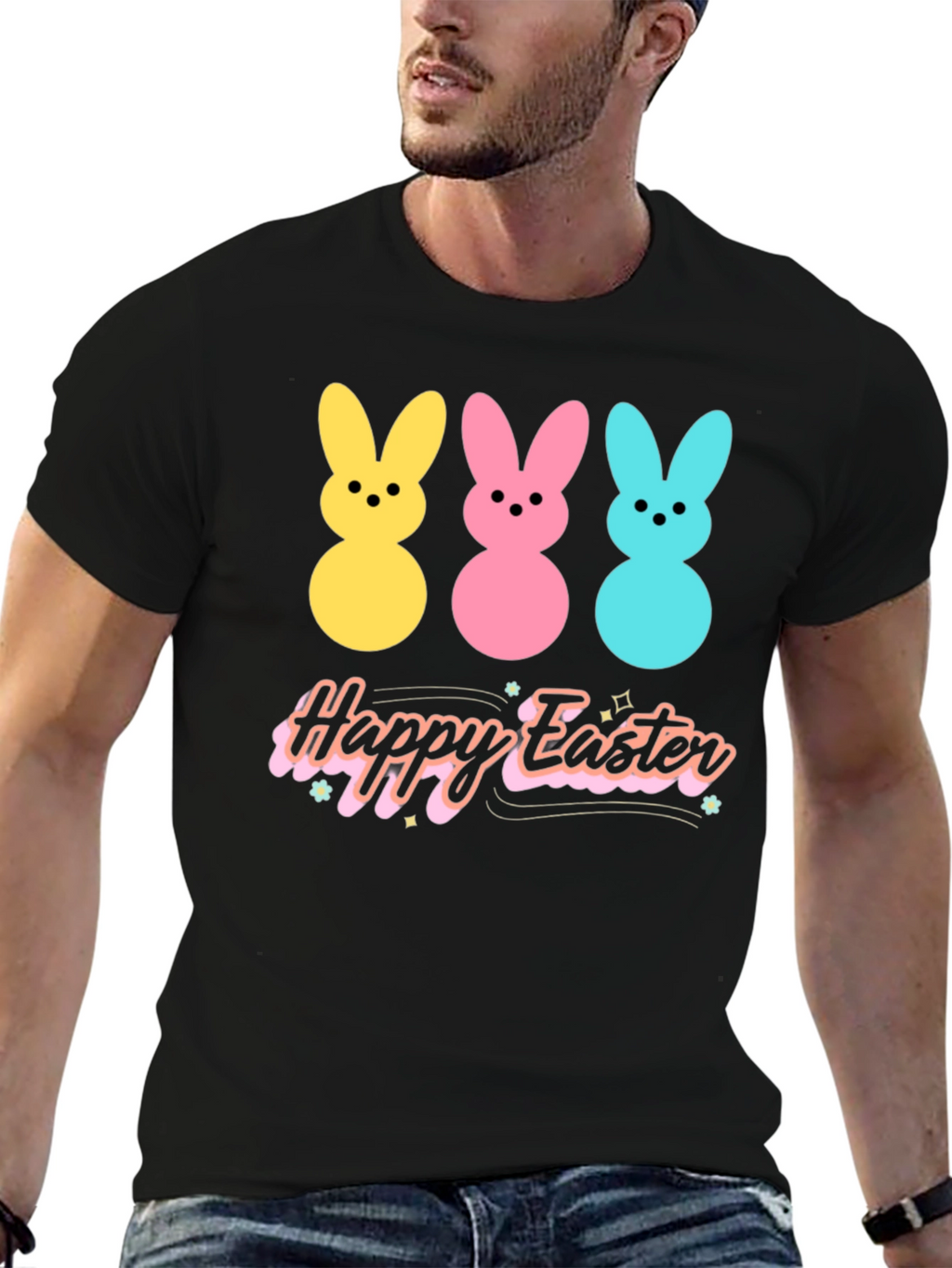 Happy Easter Peeps Bunny T-Shirt