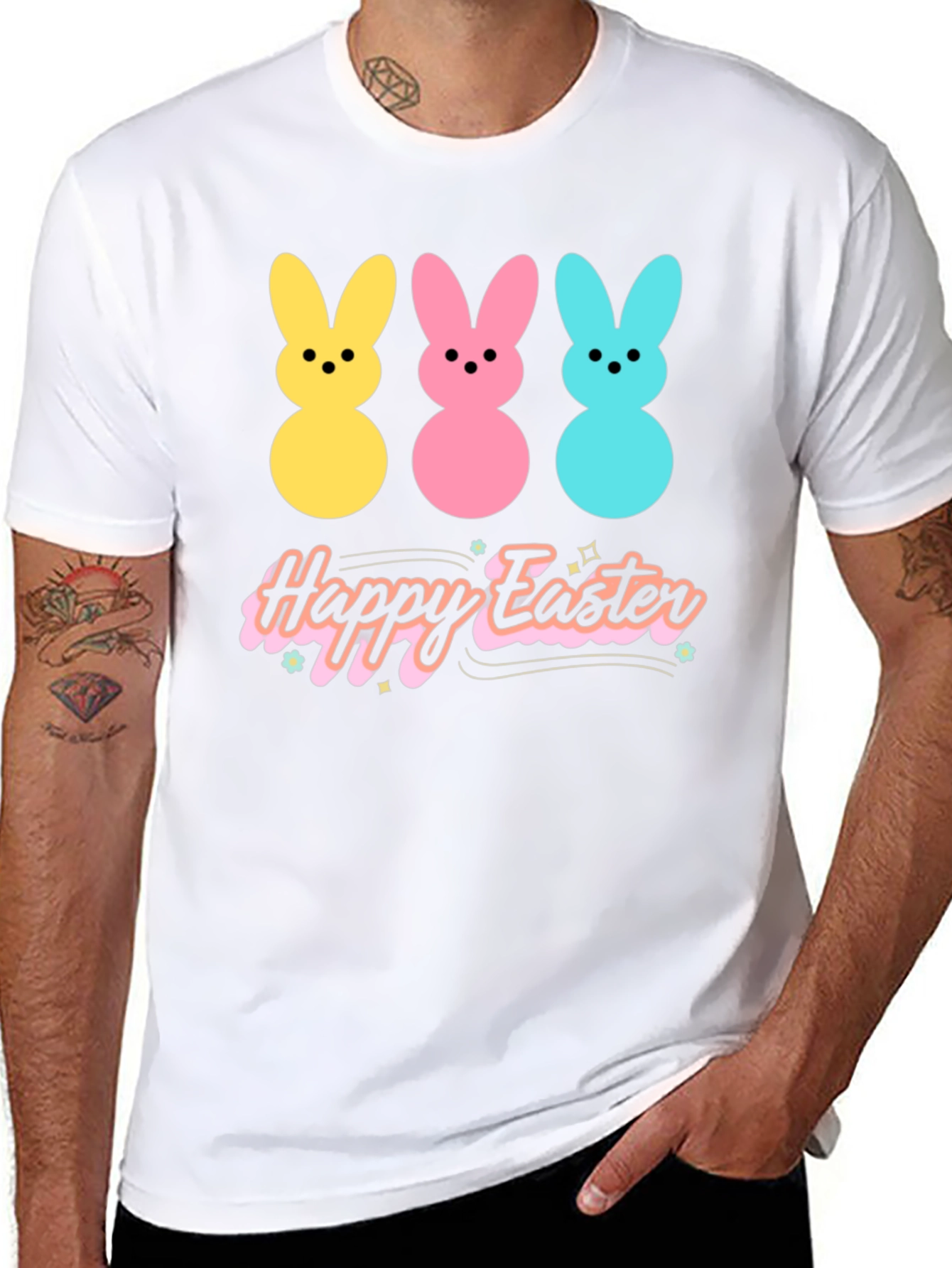 Happy Easter Peeps Bunny T-Shirt