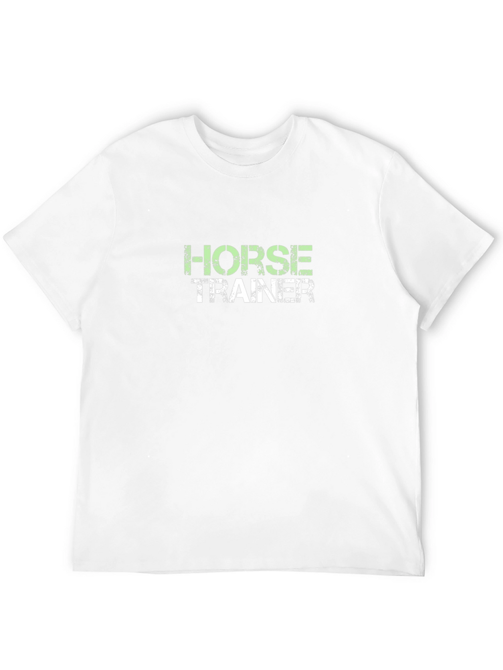 Horse Trainer T-Shirt - Black Cotton Tee