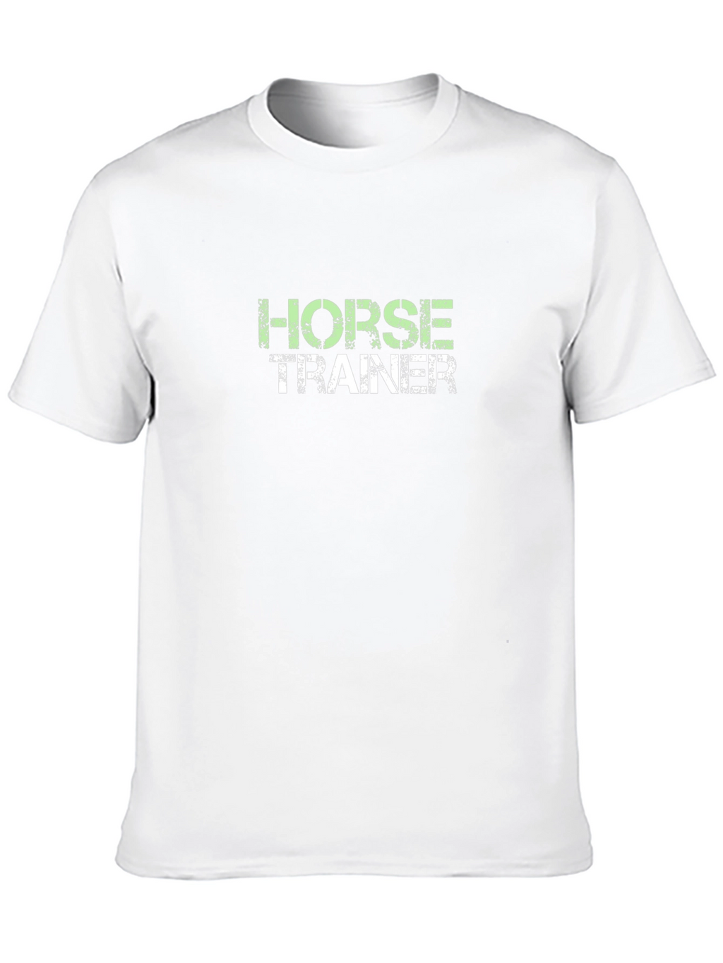 Horse Trainer T-Shirt - Black Cotton Tee
