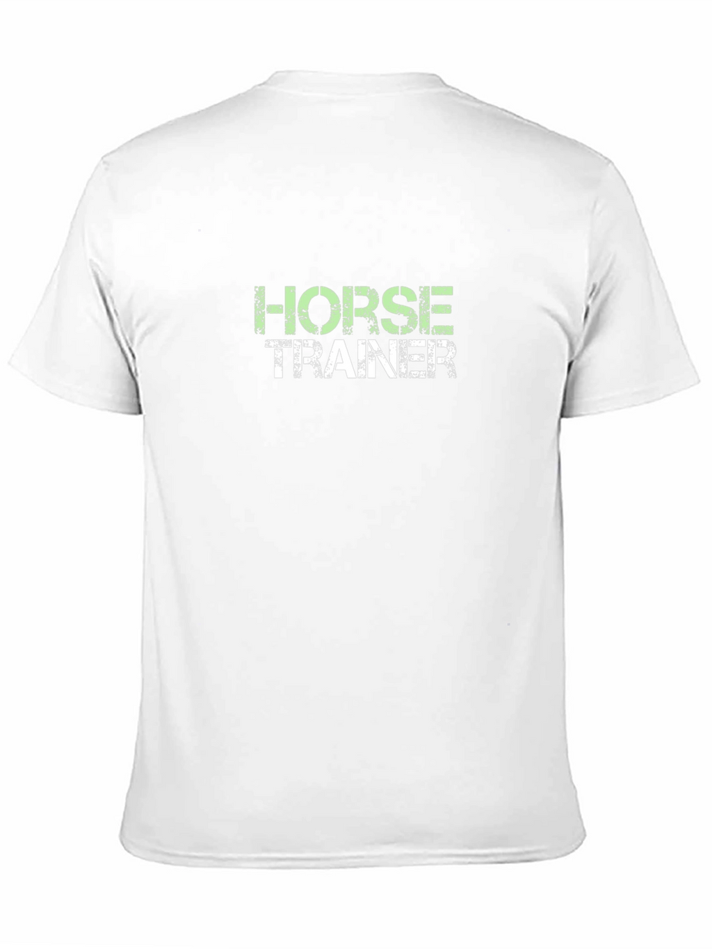 Horse Trainer T-Shirt - Black Cotton Tee