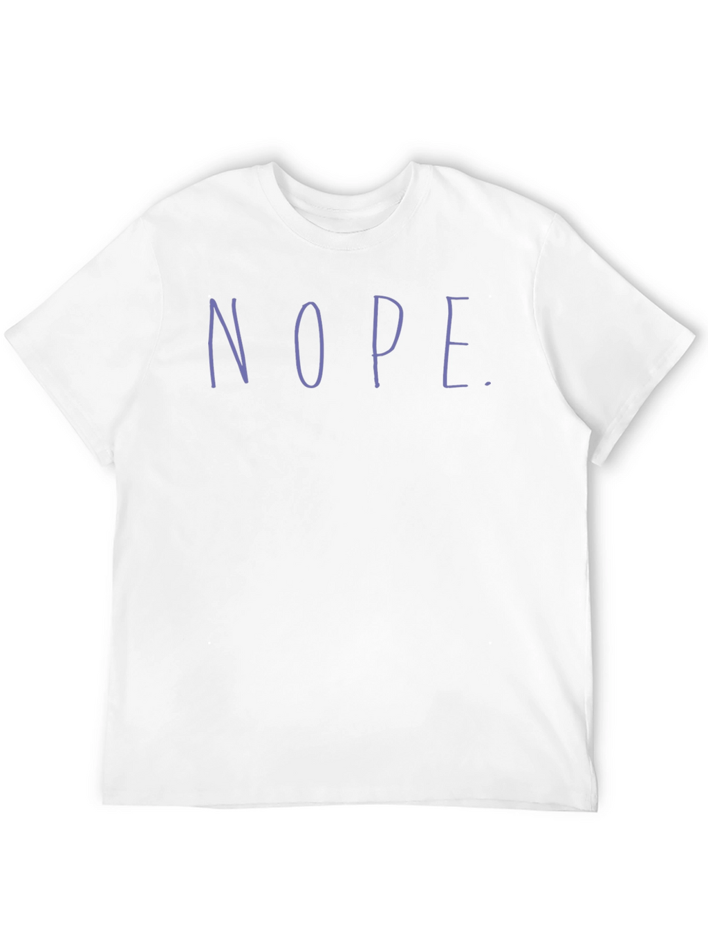 Nope Graphic Tee - Casual Comfort