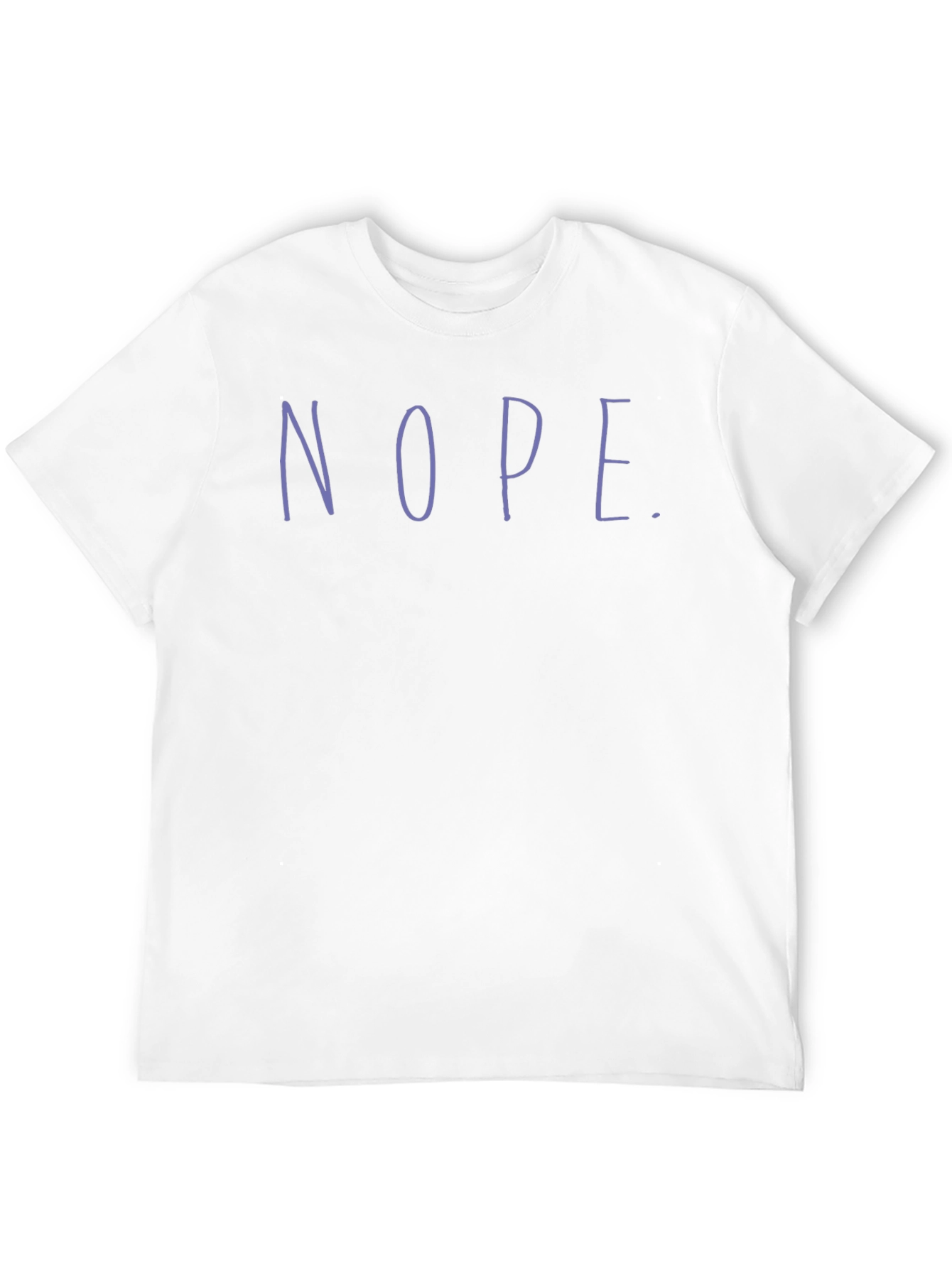 Nope Graphic Tee - Casual Comfort