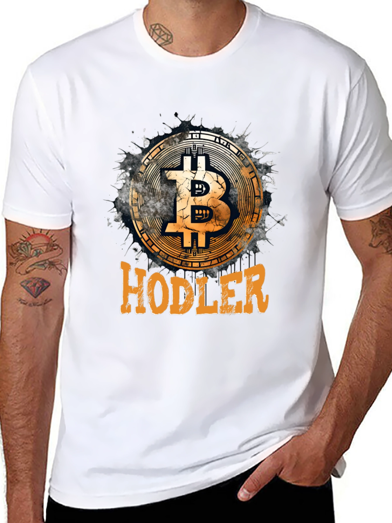 Bitcoin HODLER Crypto T-Shirt