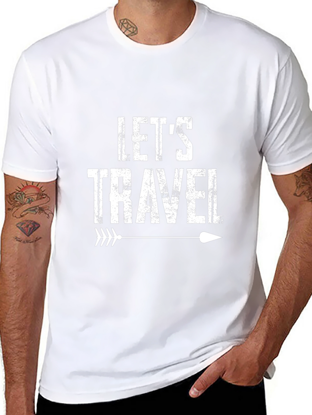 Lets Travel Graphic Tee