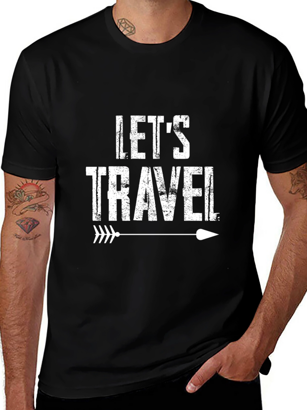 Lets Travel Graphic Tee