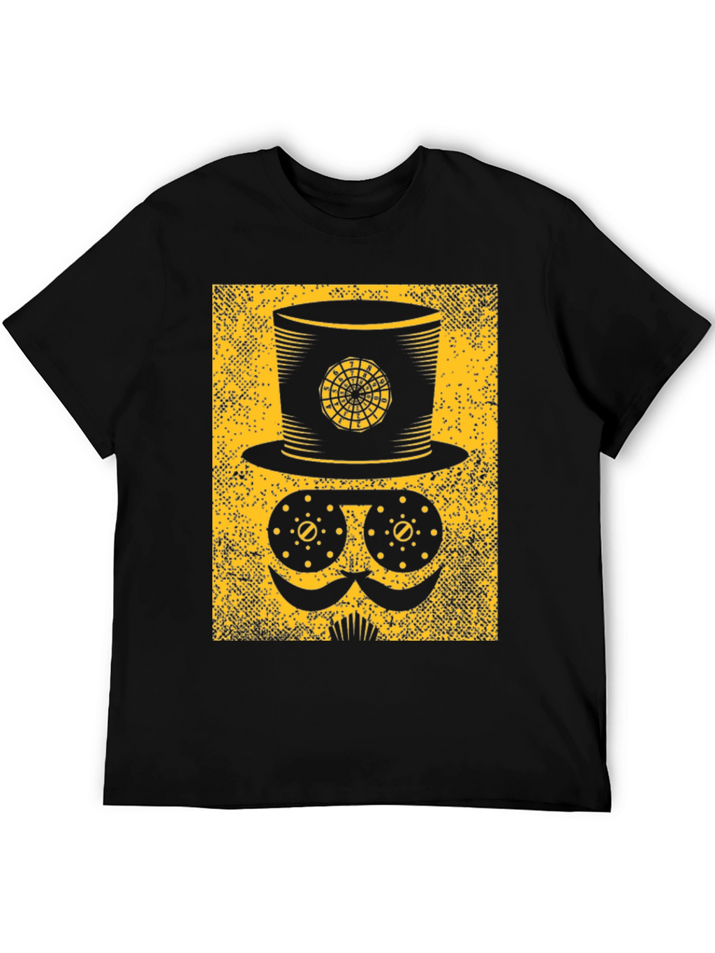 Steampunk Top Hat T-Shirt - Quirky Graphic Tee