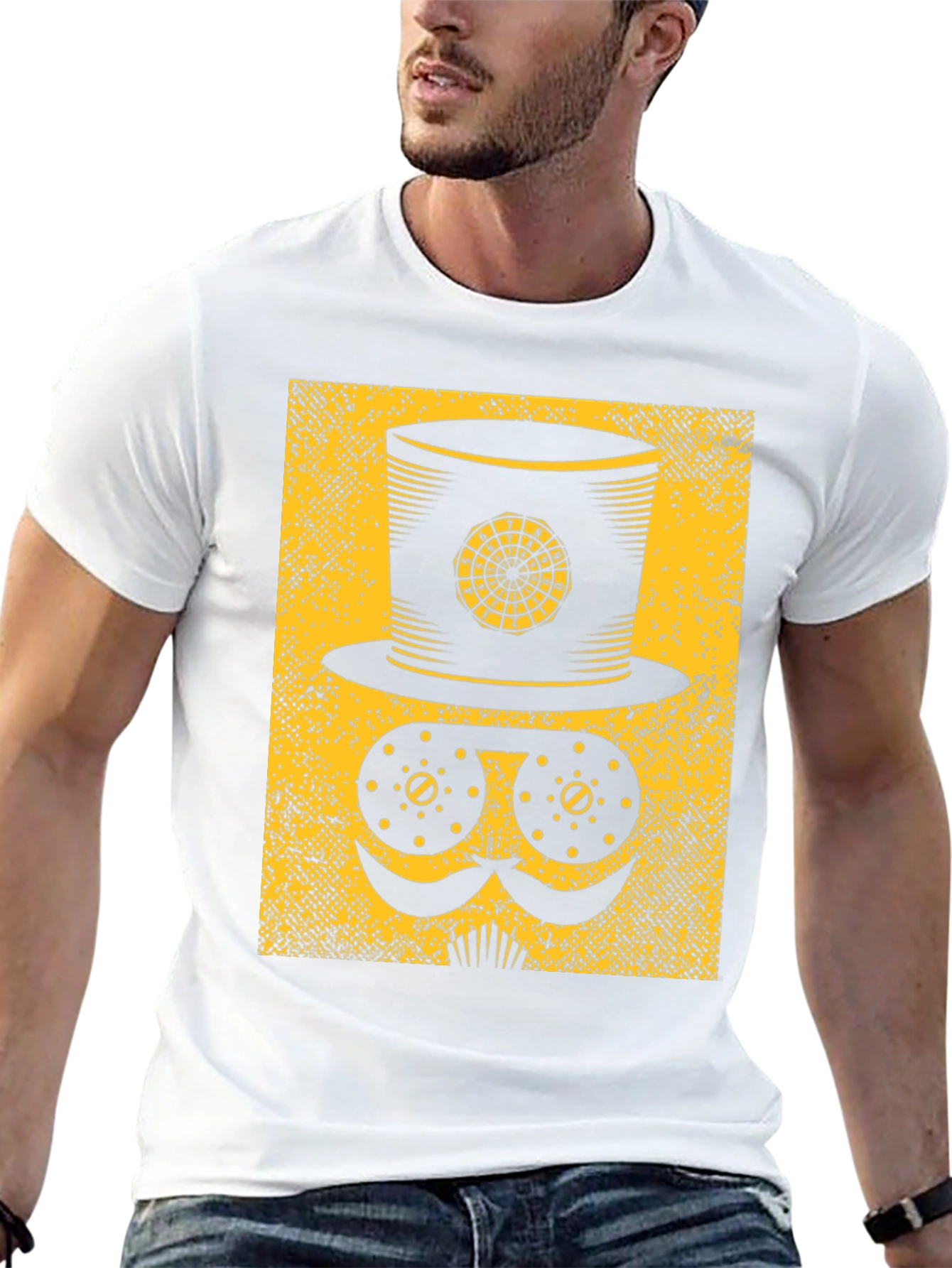 Steampunk Top Hat T-Shirt - Quirky Graphic Tee
