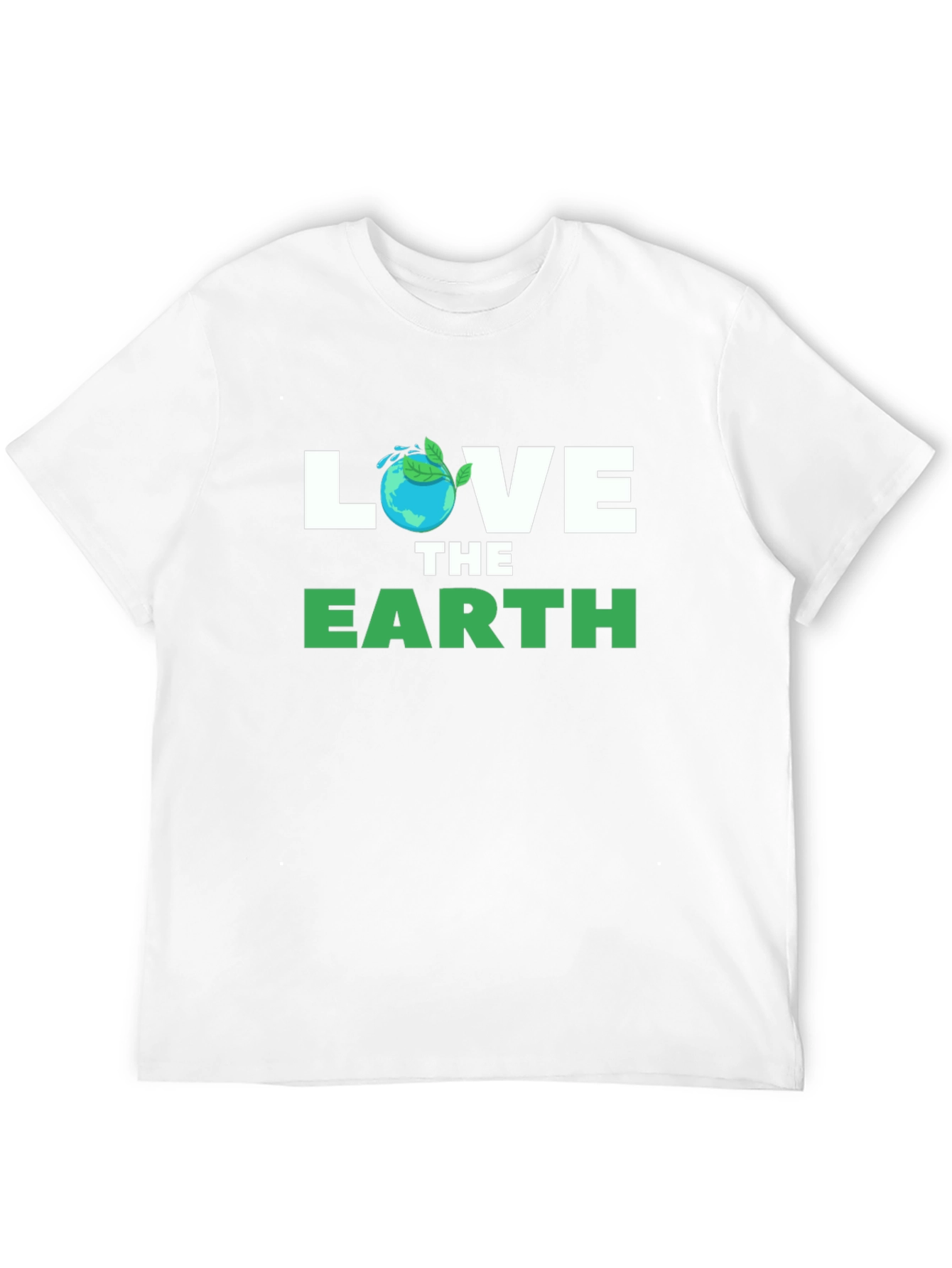 Love The Earth T-Shirt - Eco Friendly Design
