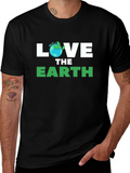 Love The Earth T-Shirt - Eco Friendly Design