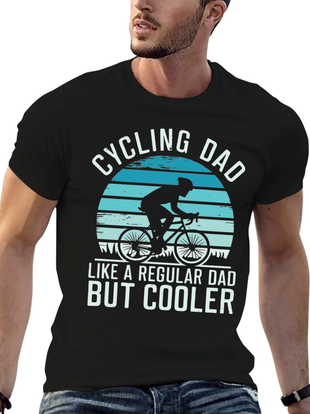 Cycling Dad T-Shirt - Regular Dad But Cooler