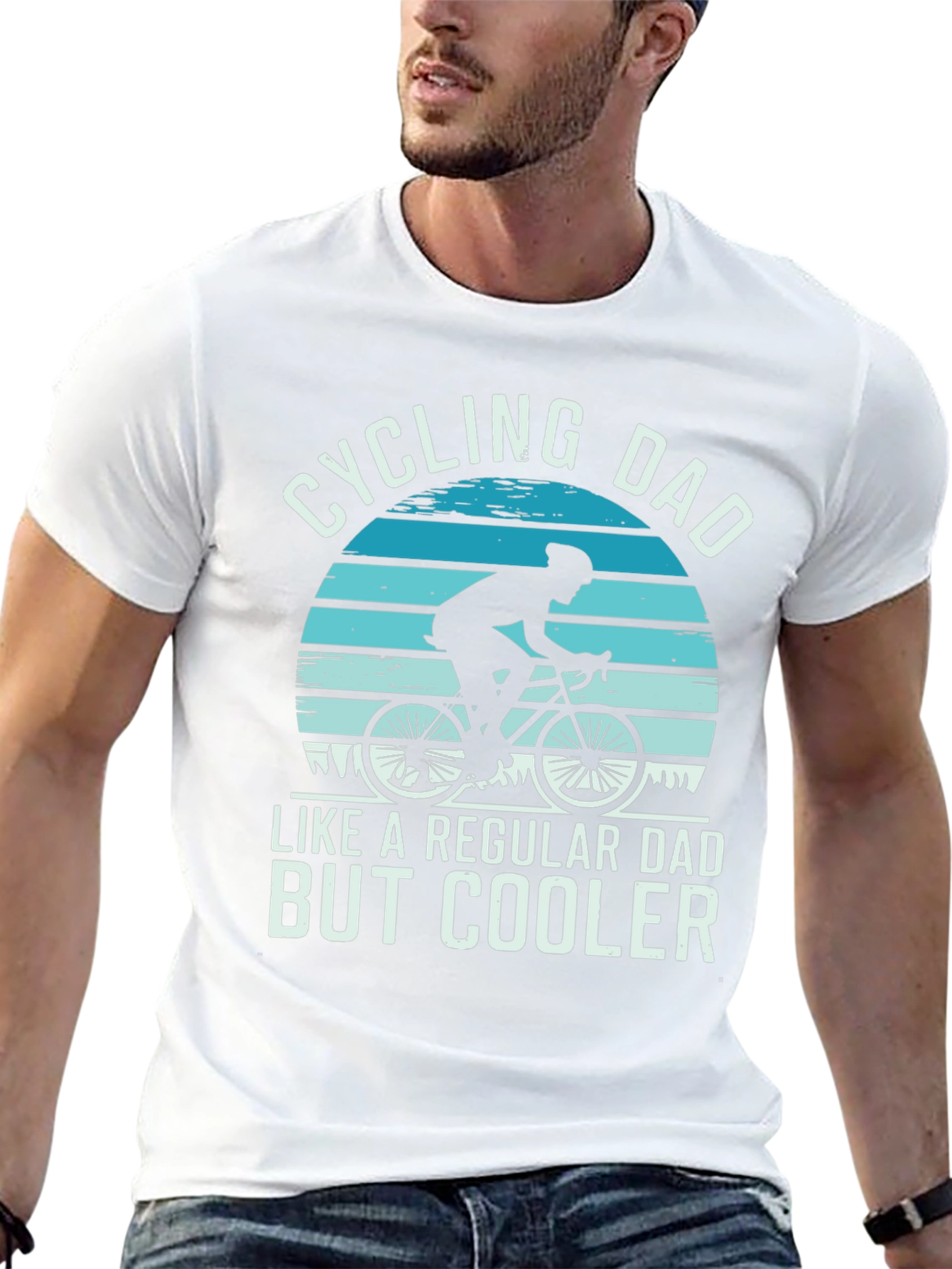 Cycling Dad T-Shirt - Regular Dad But Cooler