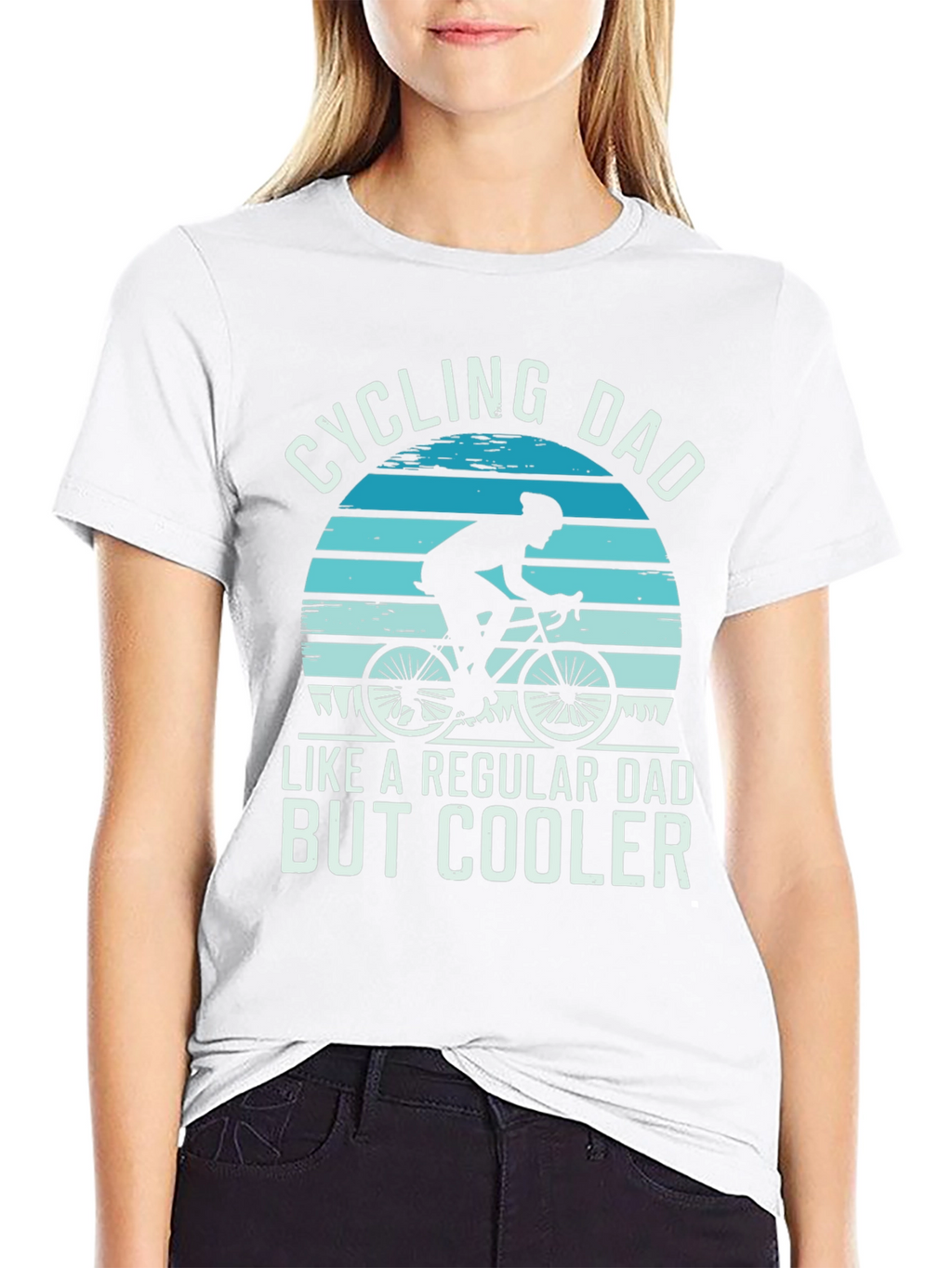 Cycling Dad T-Shirt - Regular Dad But Cooler