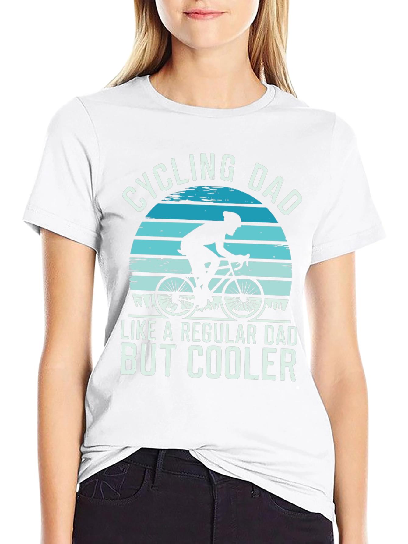 Cycling Dad T-Shirt - Regular Dad But Cooler