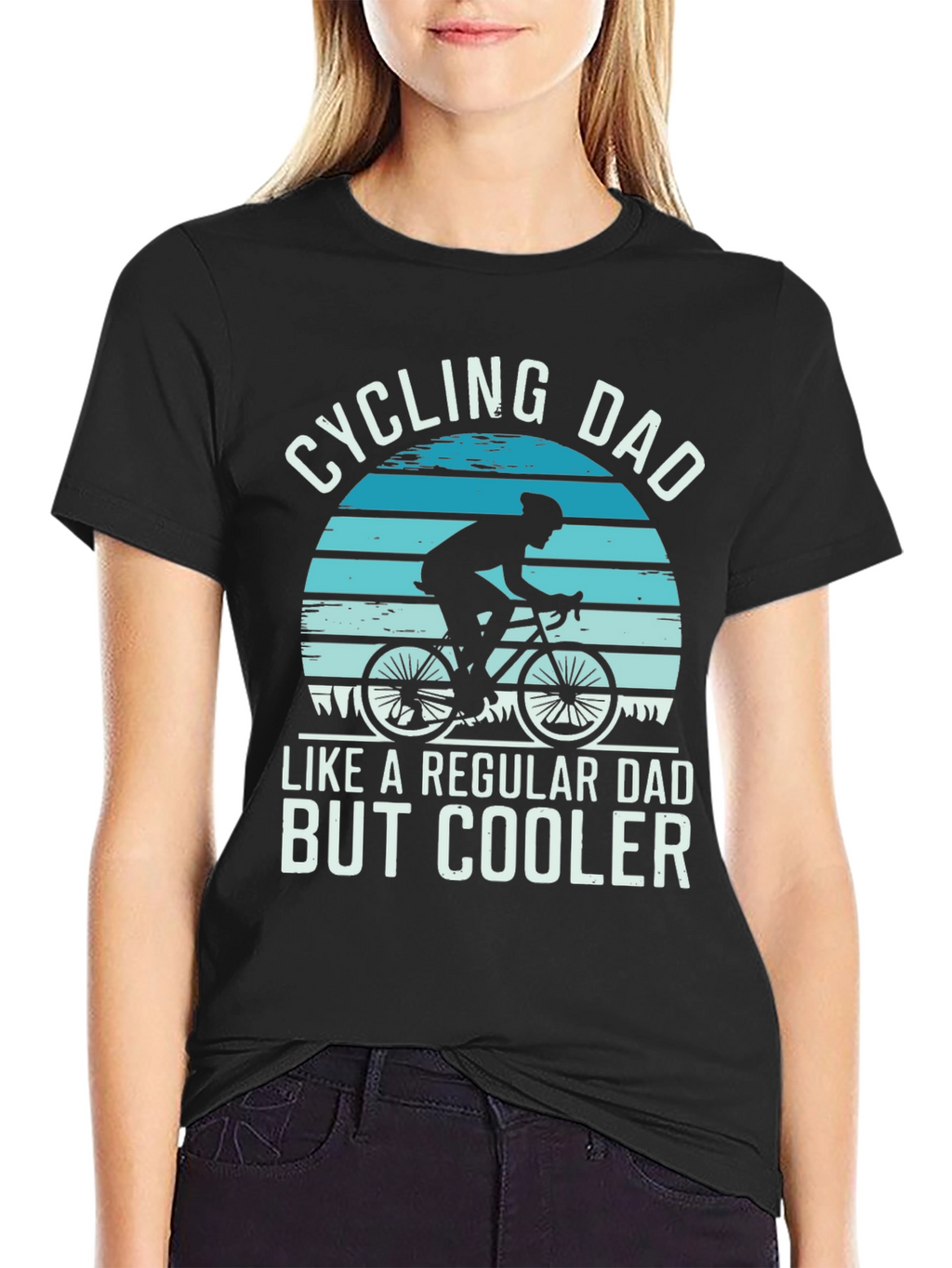 Cycling Dad T-Shirt - Regular Dad But Cooler