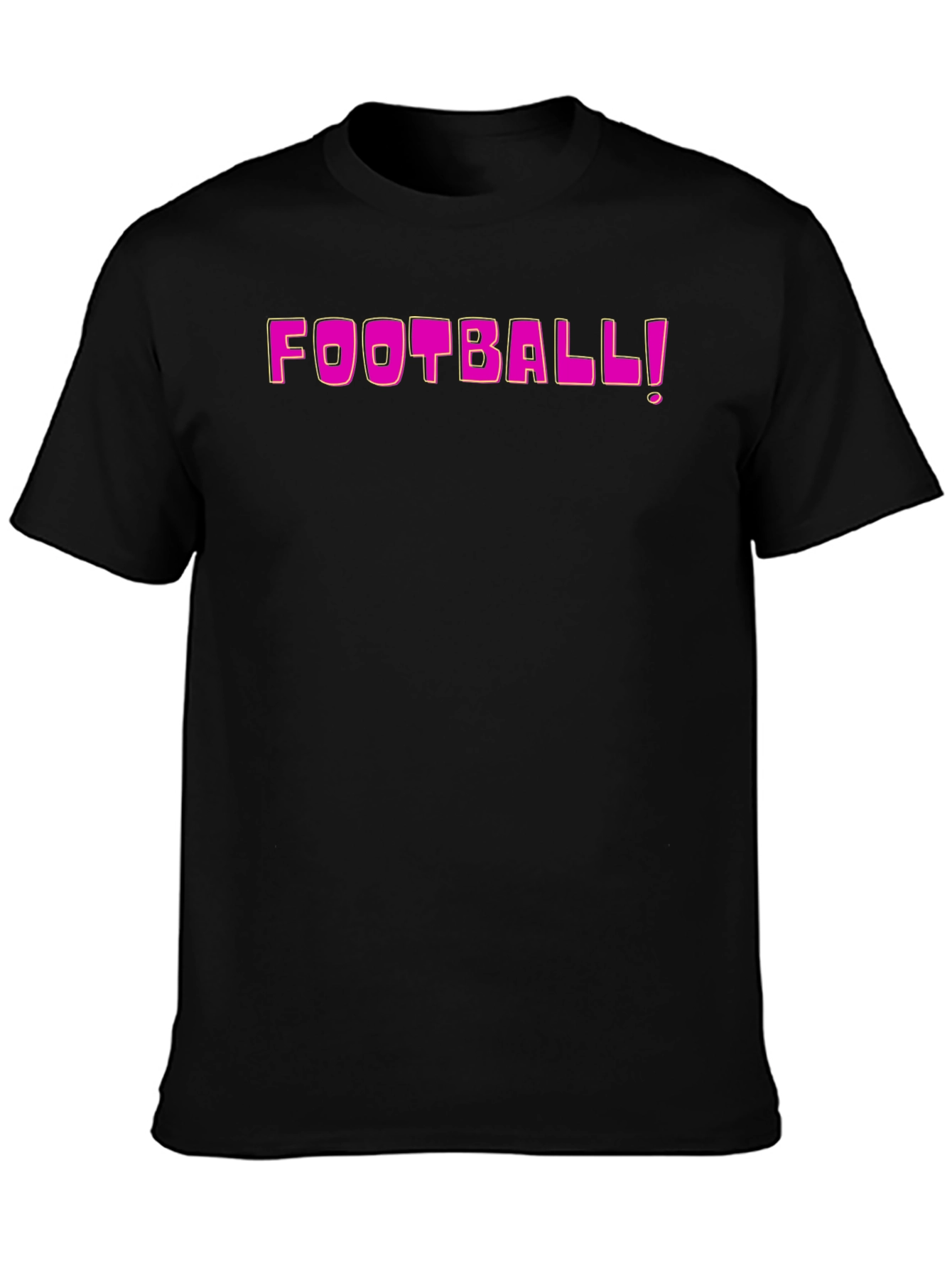 Football Graphic Tee - Fun Style