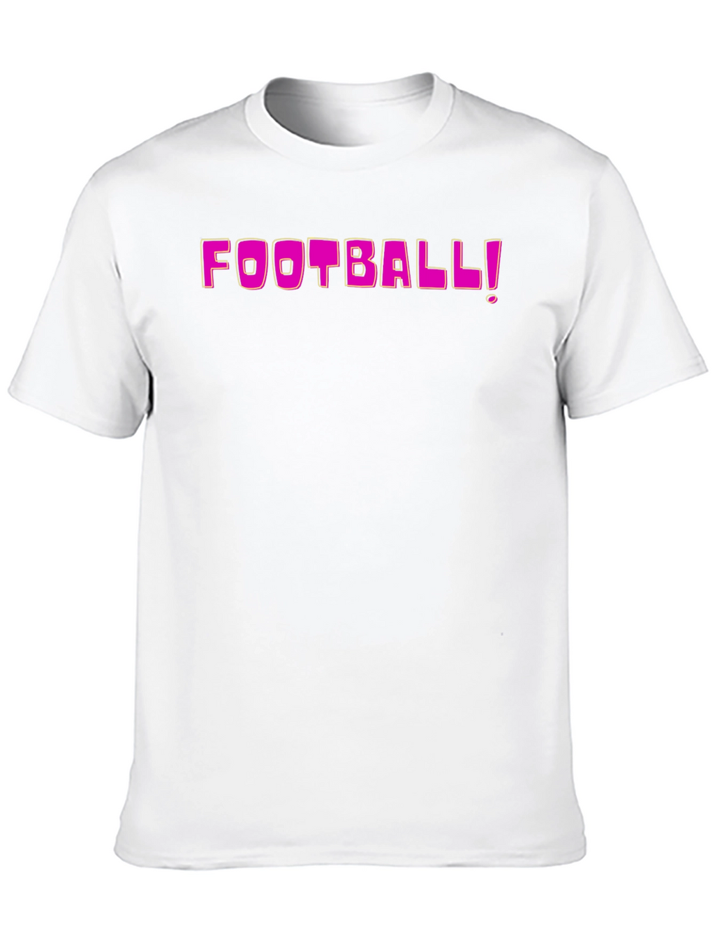 Football Graphic Tee - Fun Style