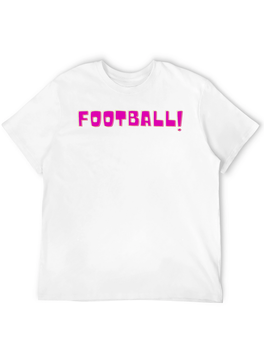 Football Graphic Tee - Fun Style
