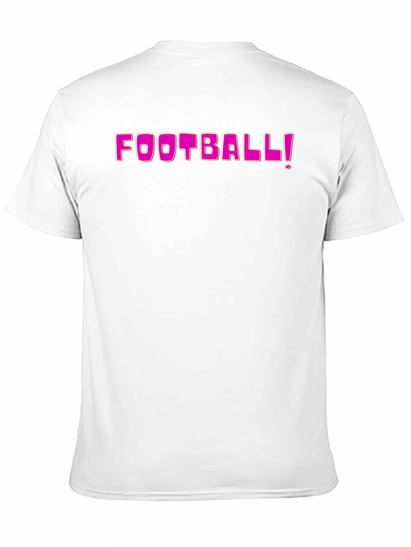 Football Graphic Tee - Fun Style