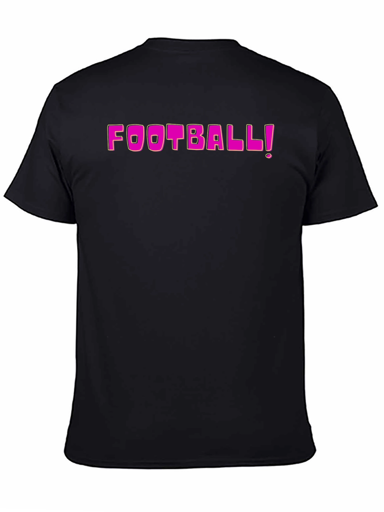 Football Graphic Tee - Fun Style