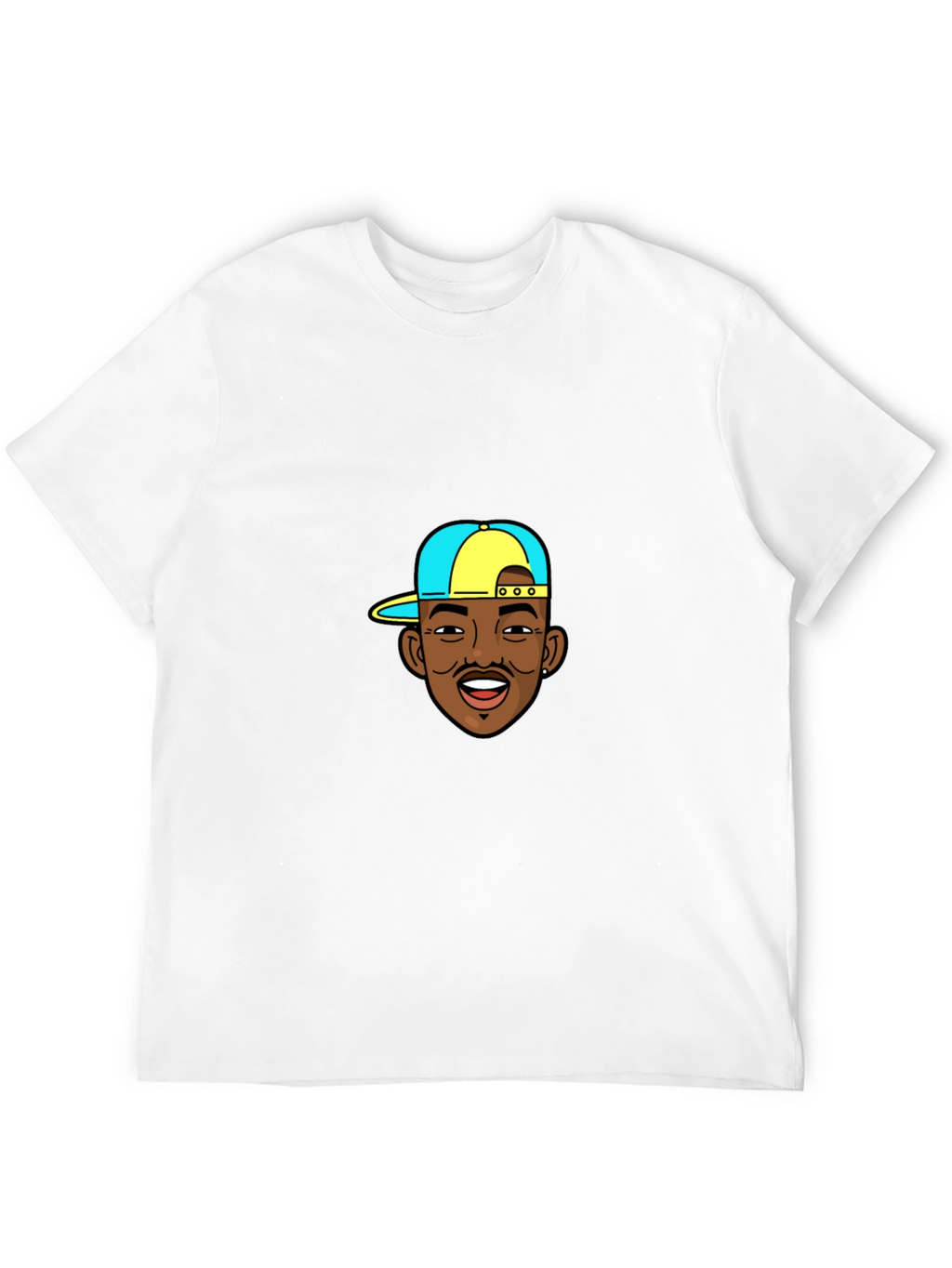 Cartoon DaBaby Graphic Black T-Shirt