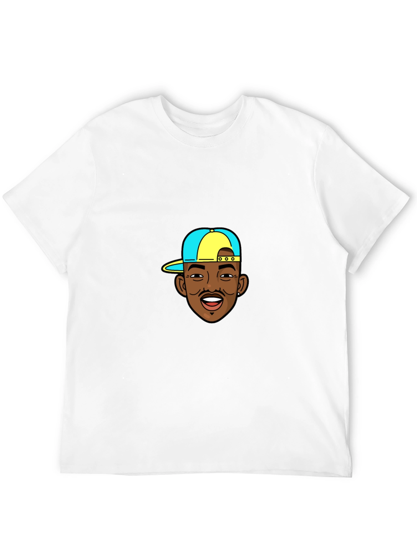 Cartoon DaBaby Graphic Black T-Shirt