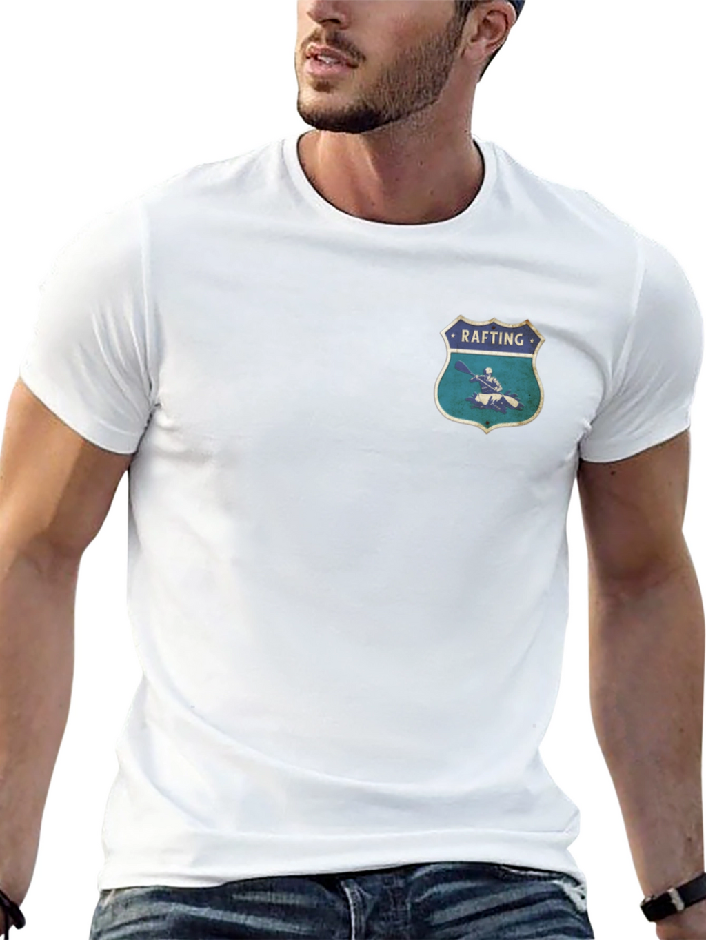 Rafting Graphic Tee - Cool Outdoors Shirt