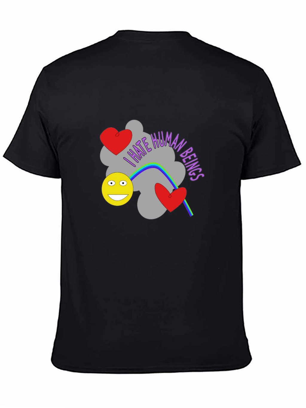 I Hate Human Beings Graphic T-Shirt