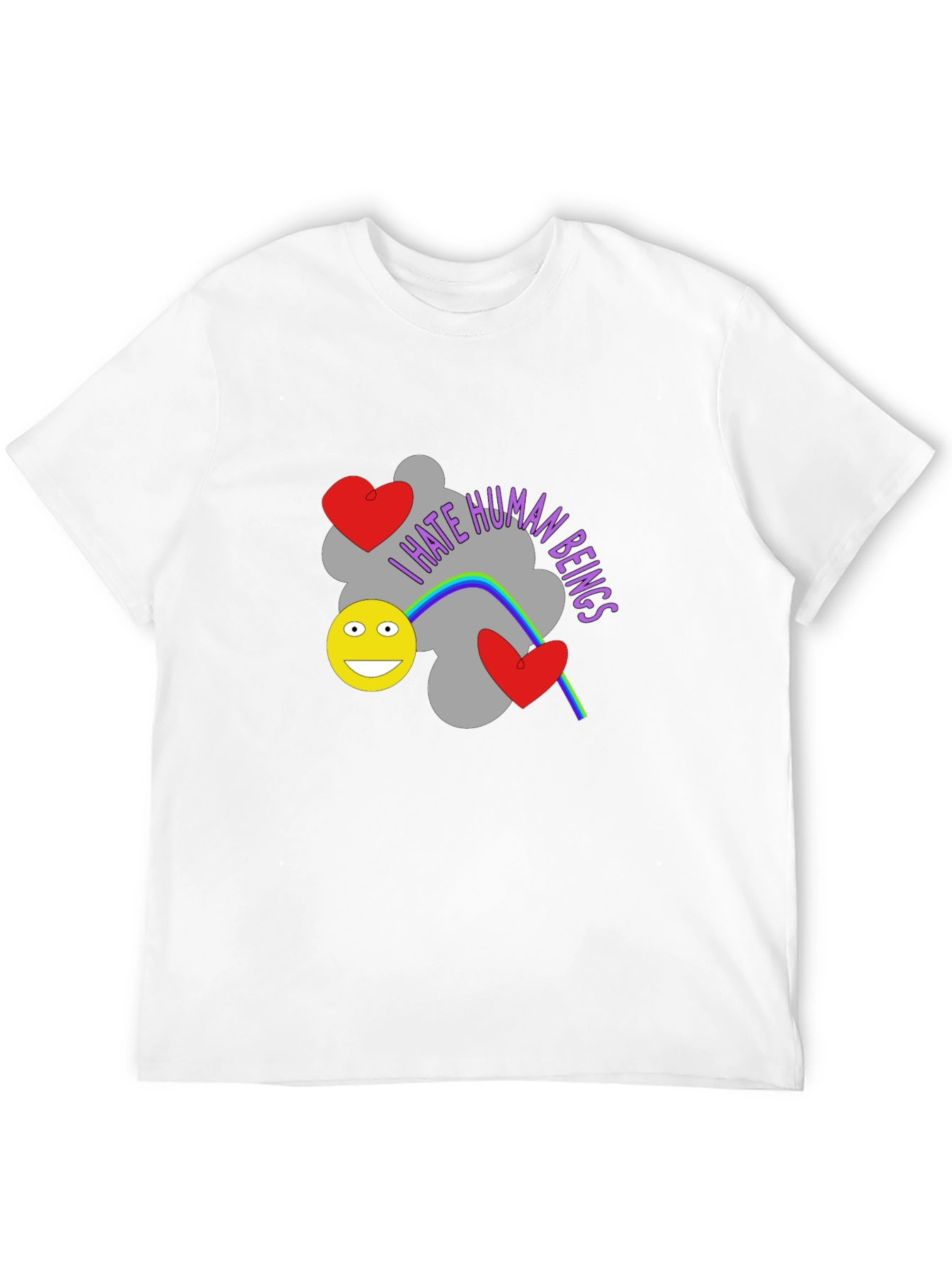 I Hate Human Beings Graphic T-Shirt