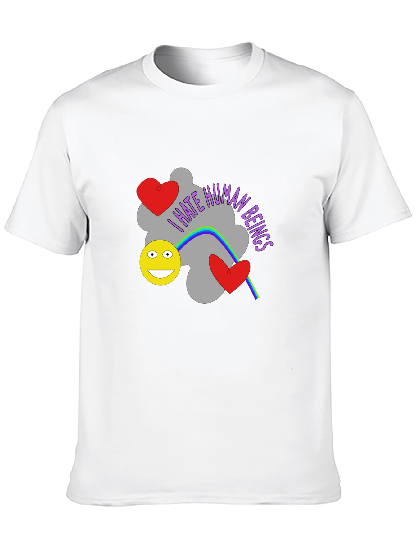 I Hate Human Beings Graphic T-Shirt