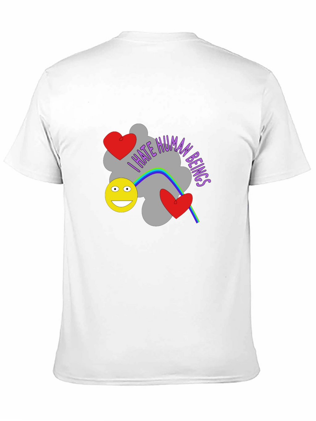 I Hate Human Beings Graphic T-Shirt