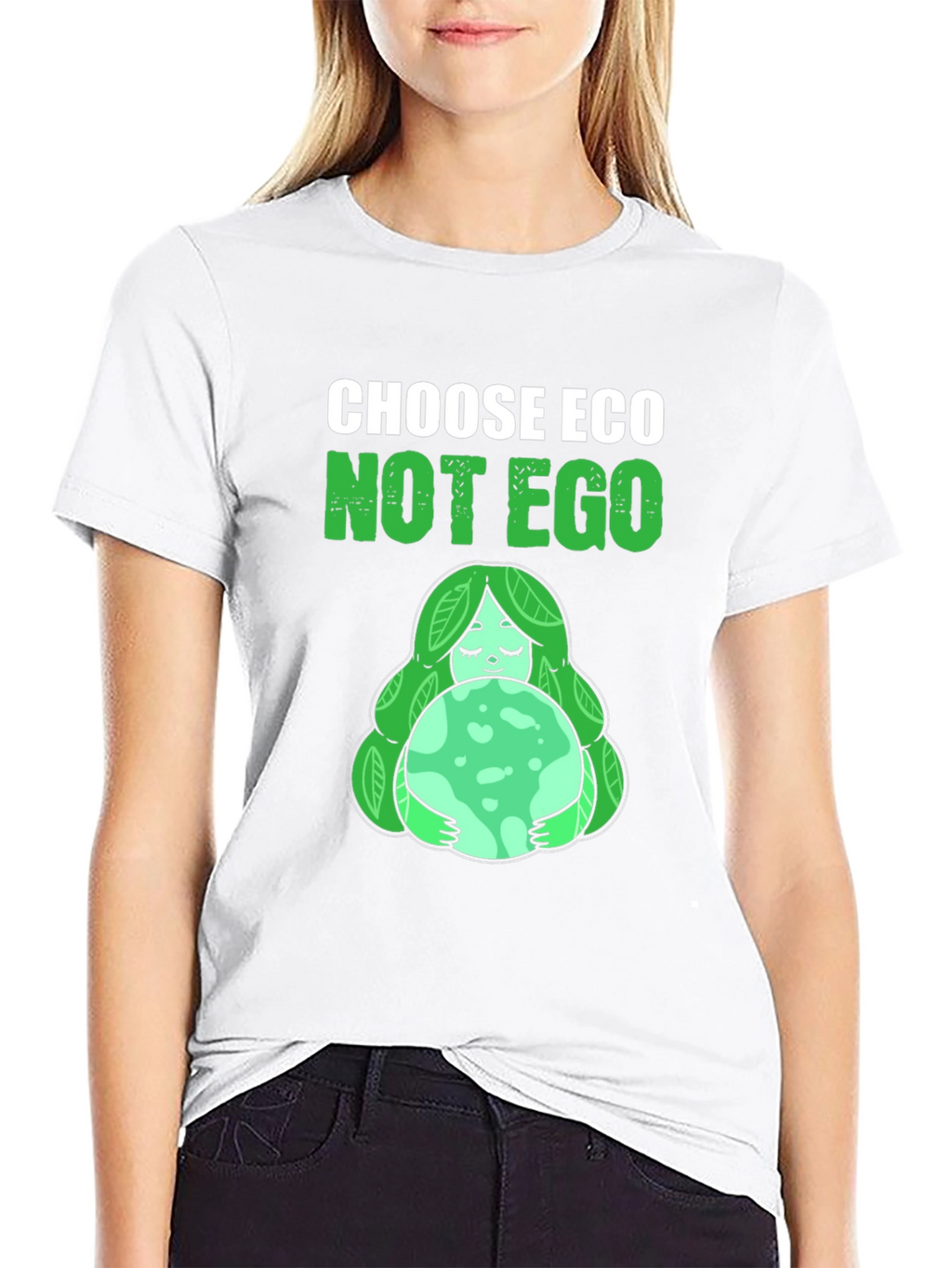 Choose Eco Not Ego Graphic T-Shirt
