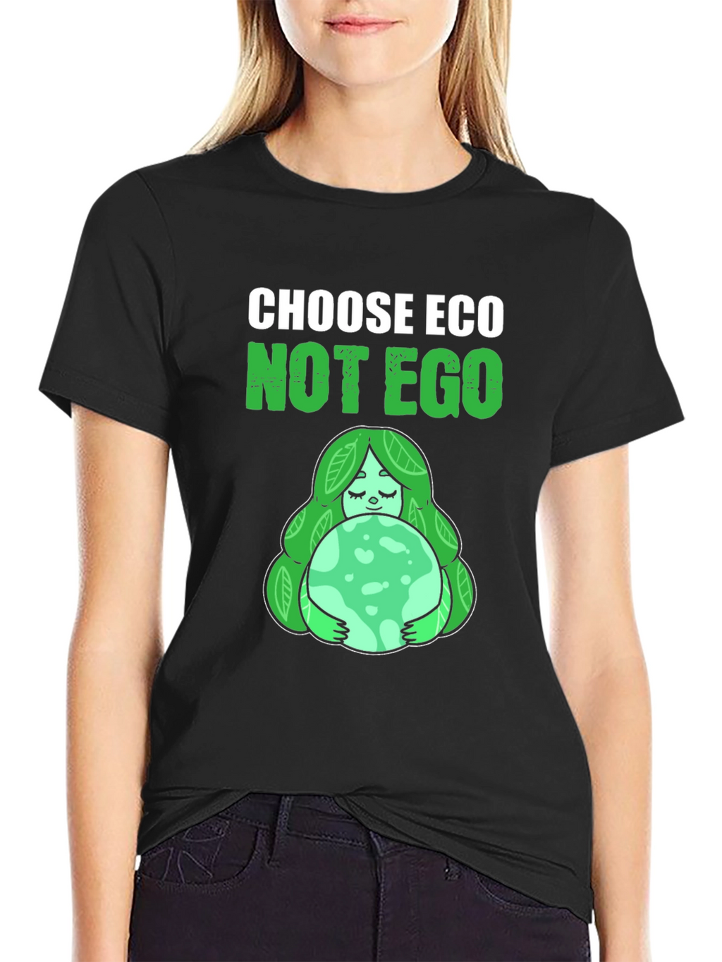 Choose Eco Not Ego Graphic T-Shirt