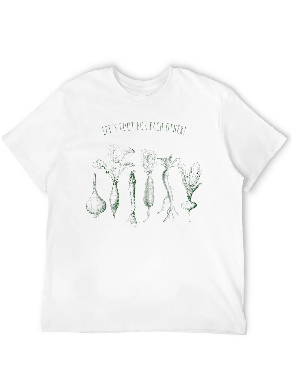 Root for Each Other Graphic Tee - Black