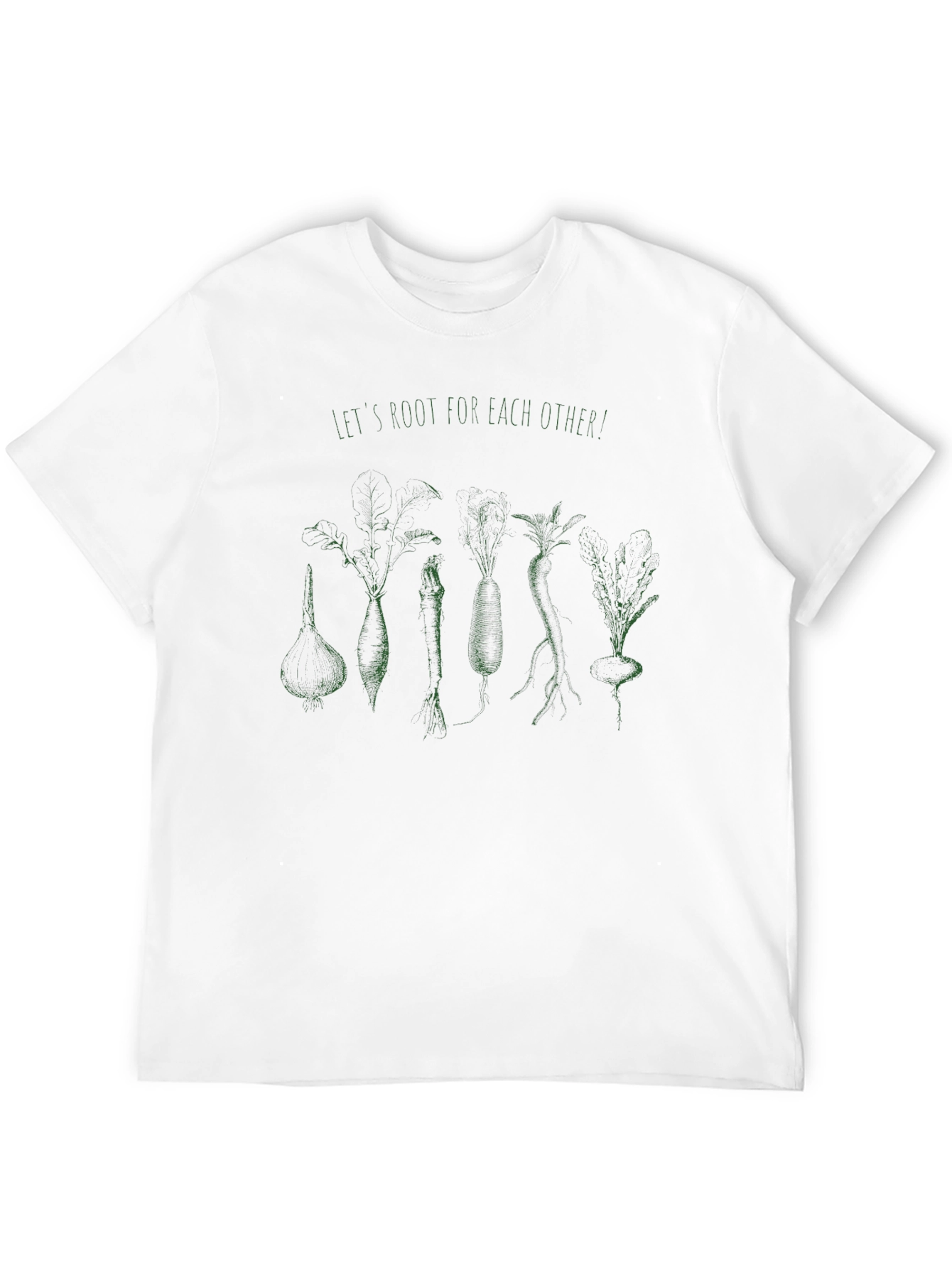 Root for Each Other Graphic Tee - Black