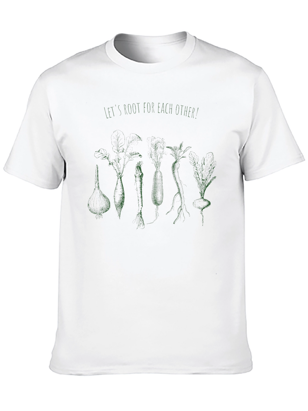 Root for Each Other Graphic Tee - Black