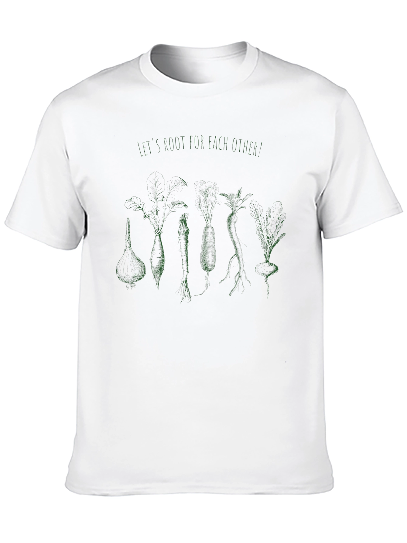 Root for Each Other Graphic Tee - Black