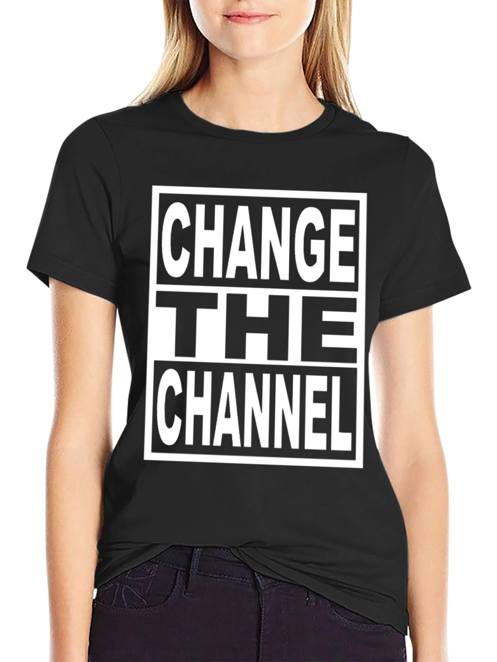 Change the Channel Graphic Tee