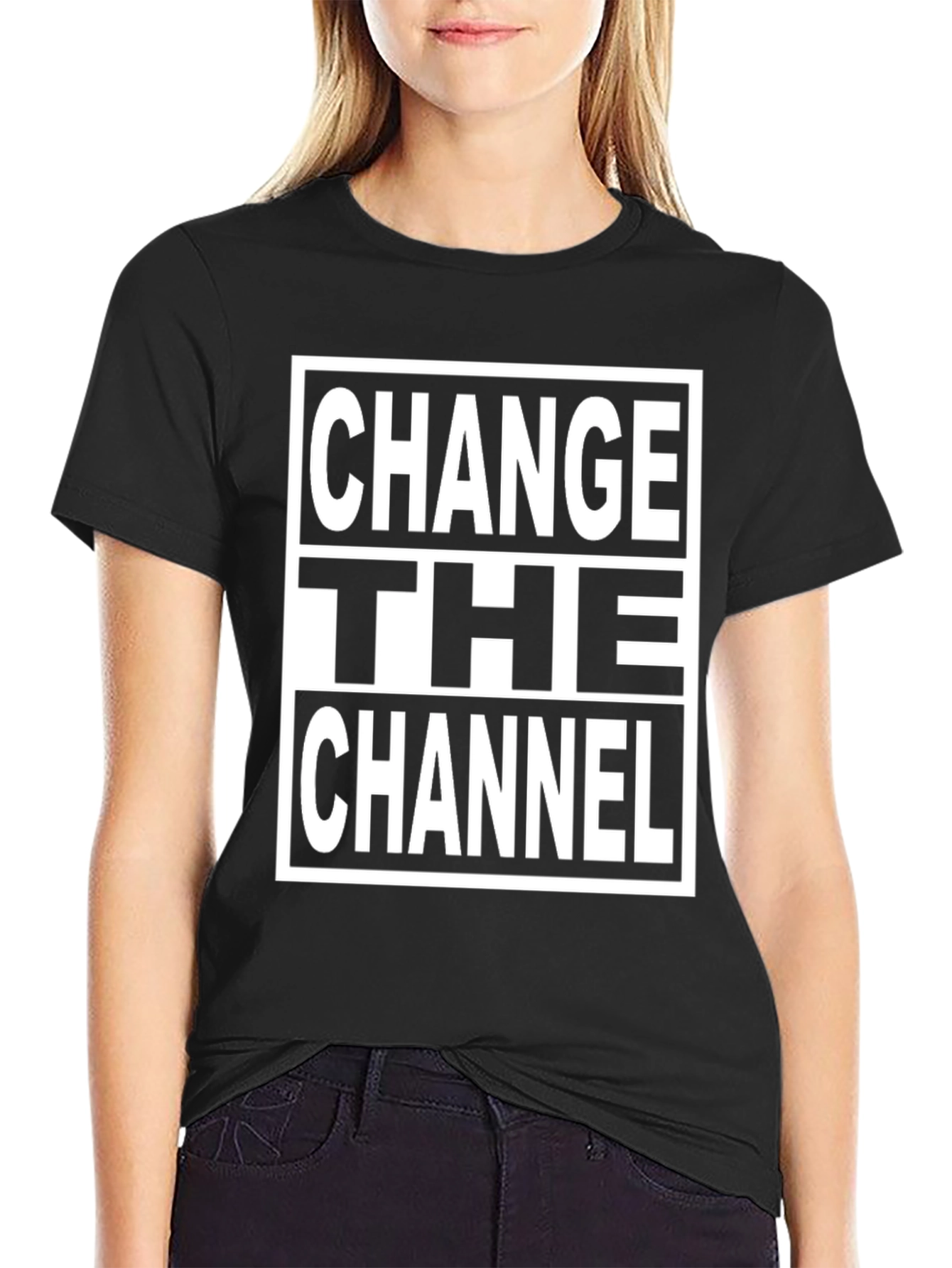 Change the Channel Graphic Tee