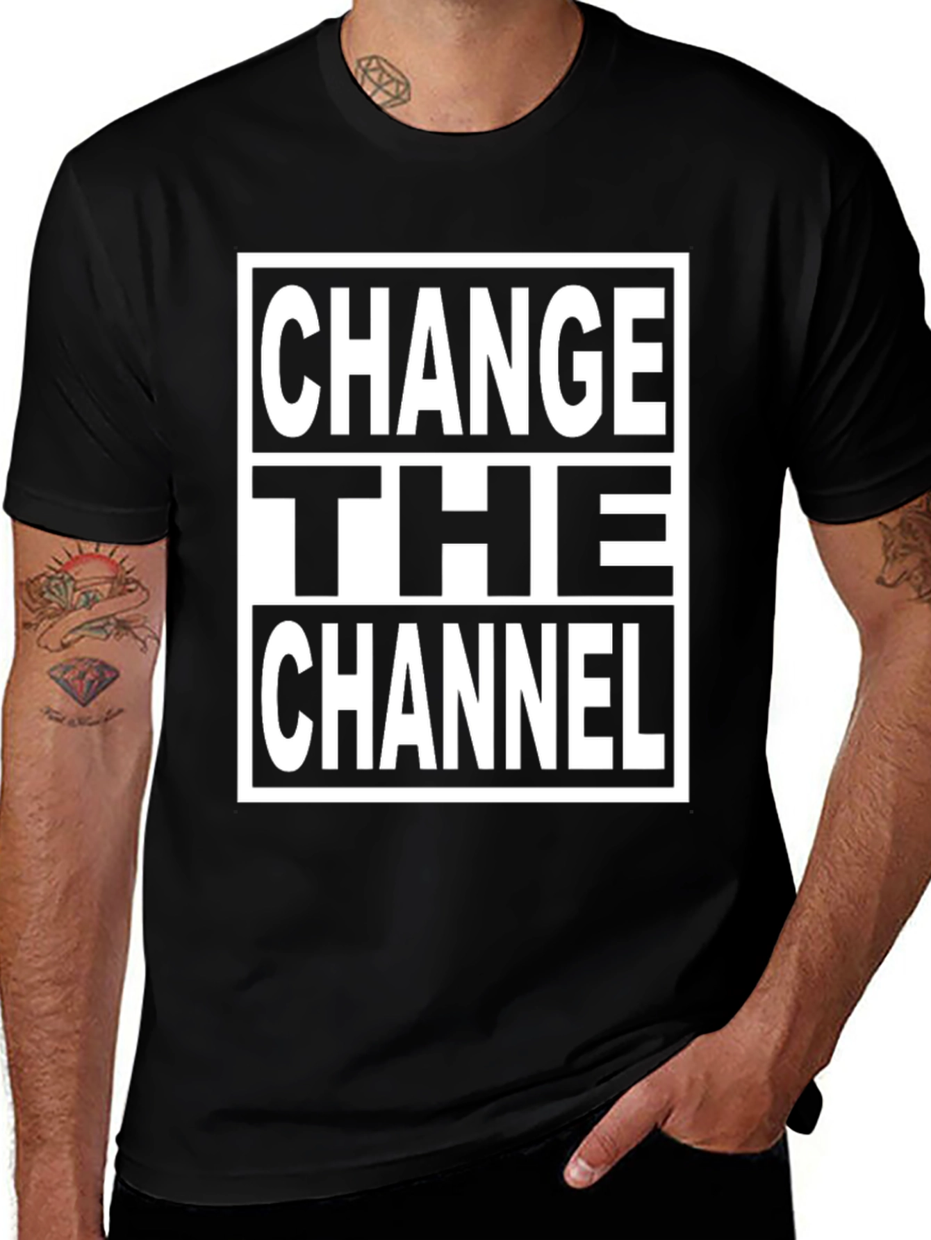 Change the Channel Graphic Tee