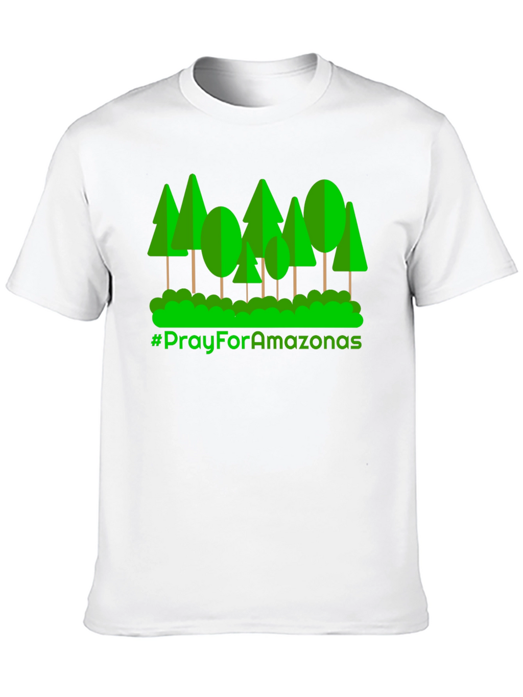 Pray for Amazonas T-Shirt - Eco Awareness Tee