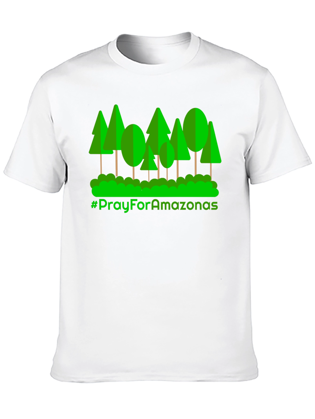 Pray for Amazonas T-Shirt - Eco Awareness Tee