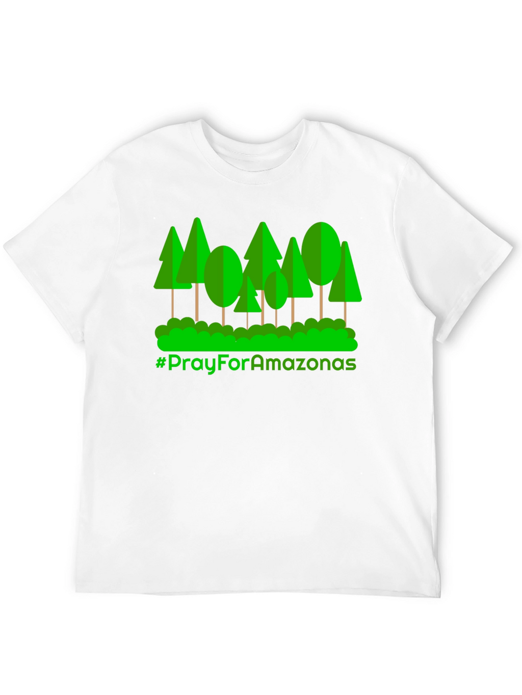 Pray for Amazonas T-Shirt - Eco Awareness Tee