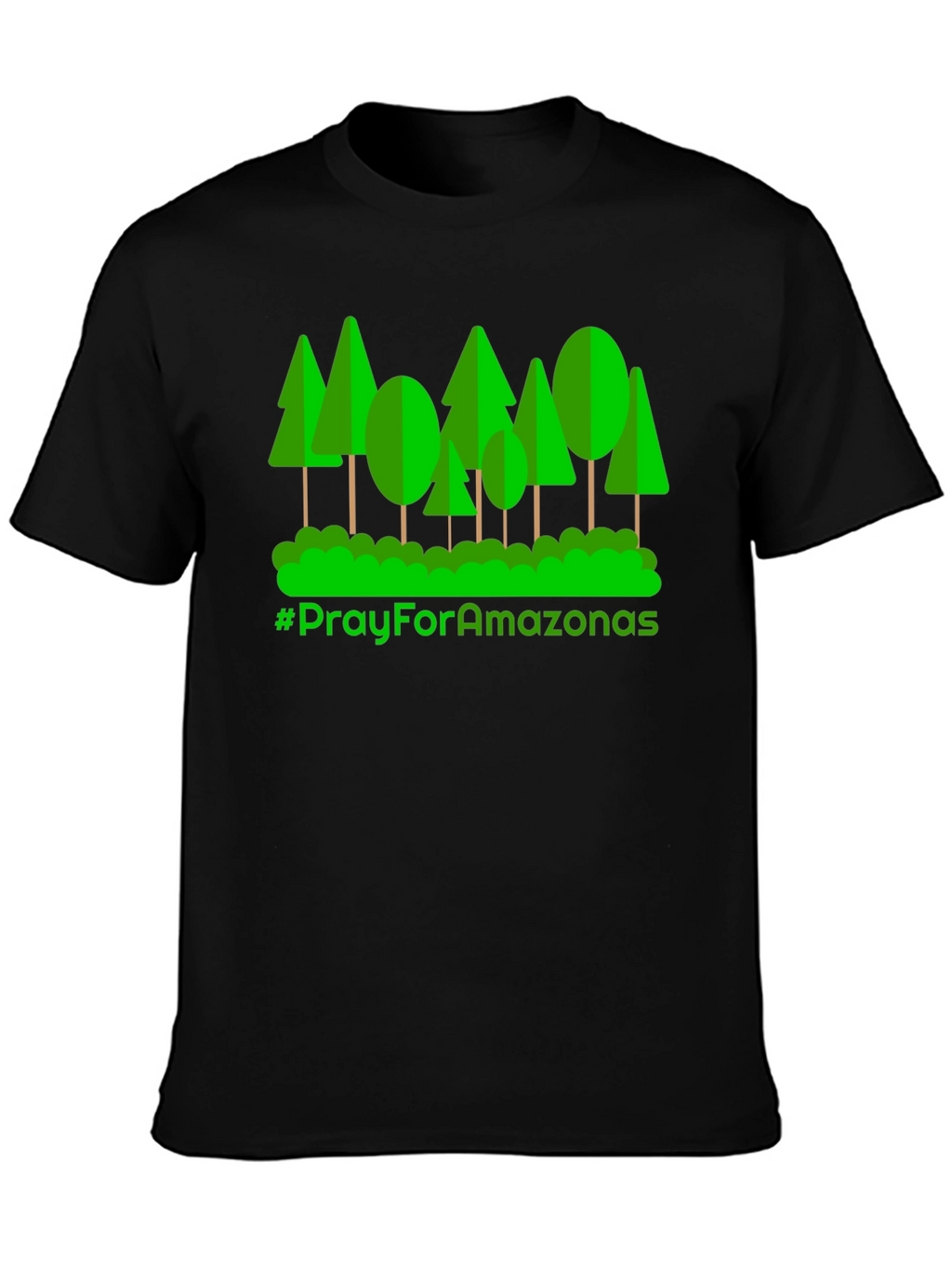 Pray for Amazonas T-Shirt - Eco Awareness Tee