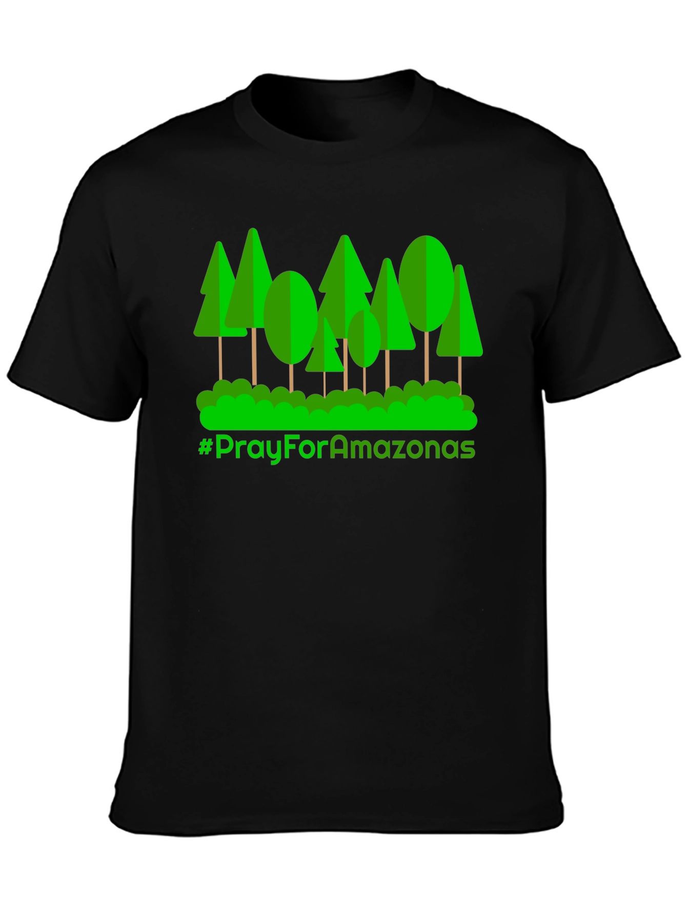 Pray for Amazonas T-Shirt - Eco Awareness Tee