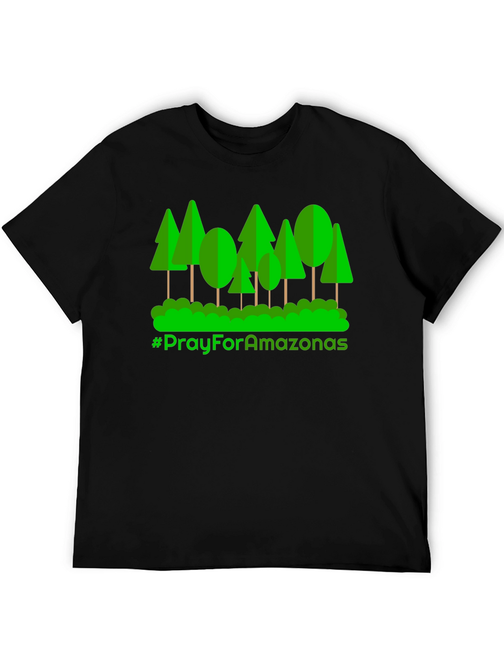 Pray for Amazonas T-Shirt - Eco Awareness Tee