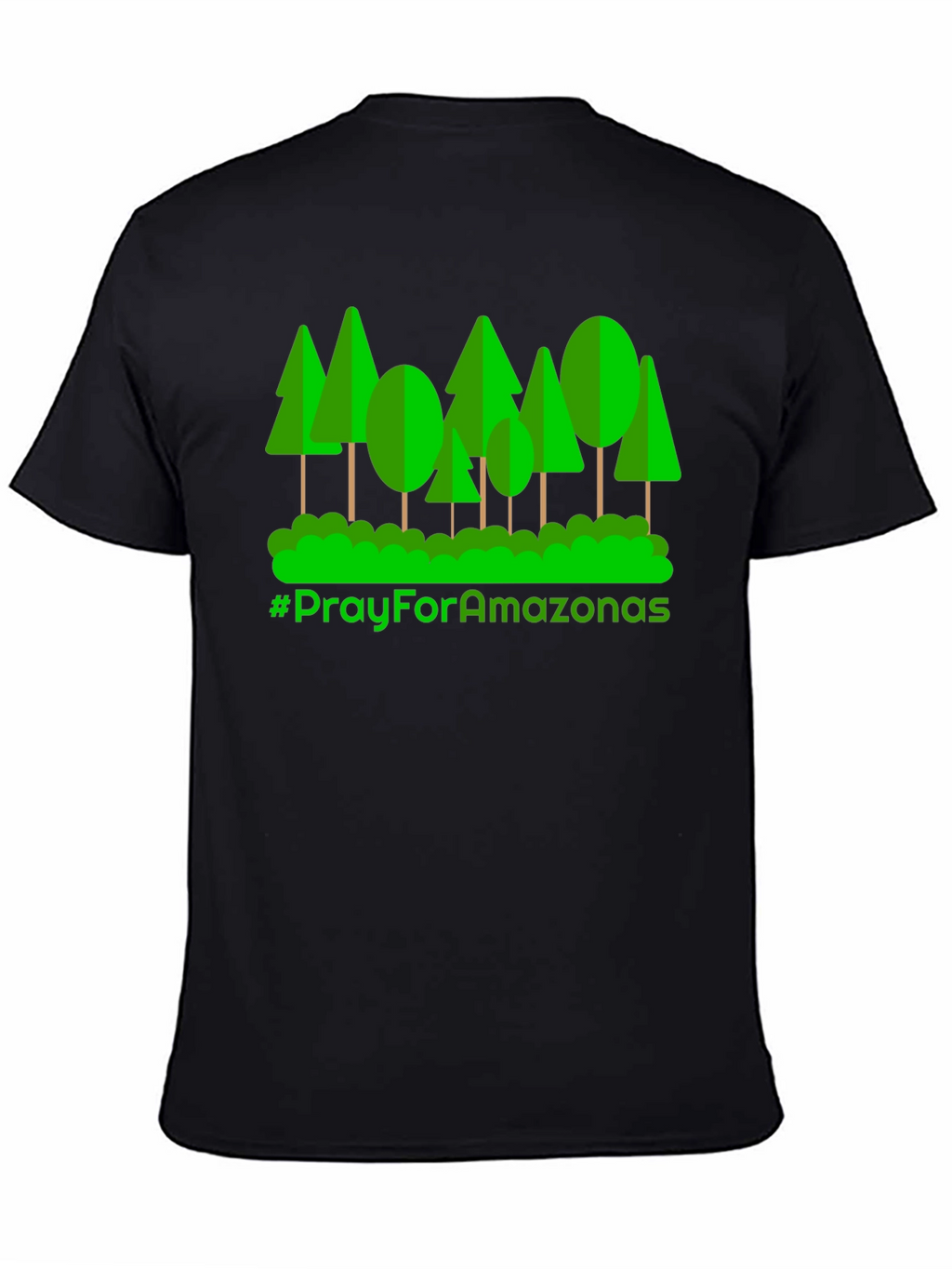 Pray for Amazonas T-Shirt - Eco Awareness Tee